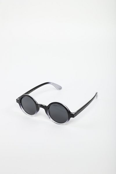 onetwothree One Two Three Polarized Sunglasses Black White