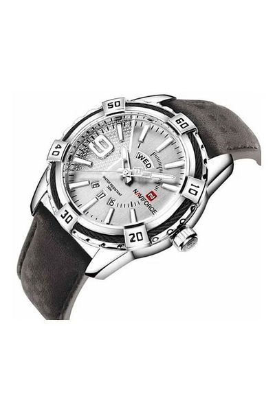 Naviforce Men's Analog Quartz Watch – 47mm Dial, Water Resistant, Classic Design for Business & Casual Wear