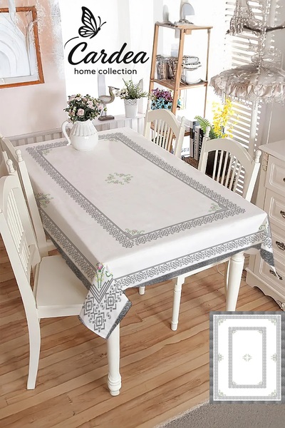 Cardea Home Collection Față de masă cu imprimare digitală cu model etnic, producție specială