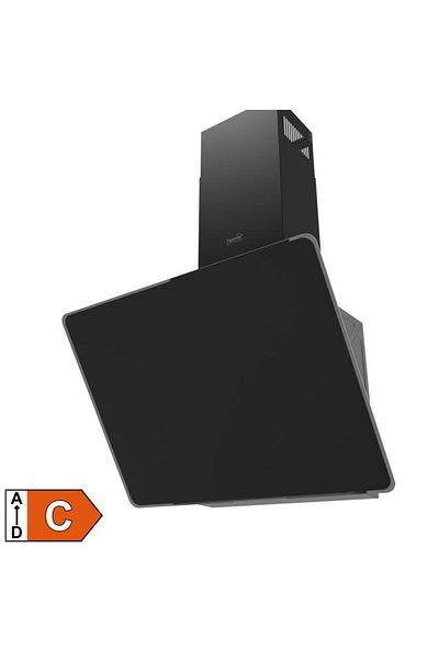 CYCLONE Kitchen Hood CYCLONE 60 cm, Black Glass KPE 6039G