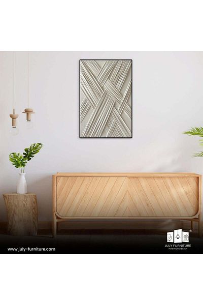 July furniture Gypsum wall decor, harmonious patterns