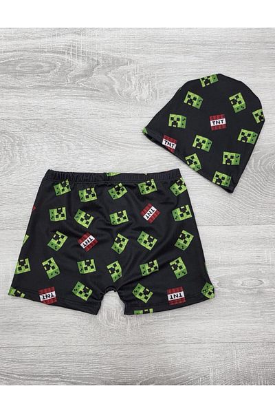 Emilakids Boy's Sea Shorts and Check Suit