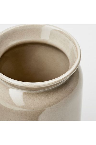 IKEA Utensil holder, beige, 15 cm
