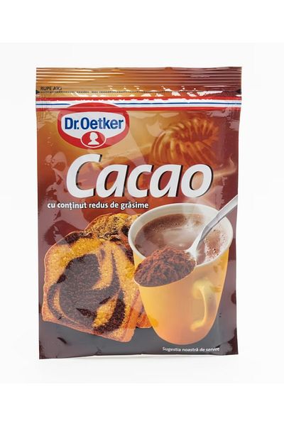 OEM Low-fat cocoa, 3x 50g, Dr. Oetker