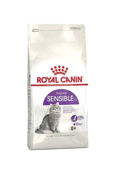 Royal Canin Regular Sensible 33 Dry Food for Healthy Feeding of Sensitive Cats 2kg