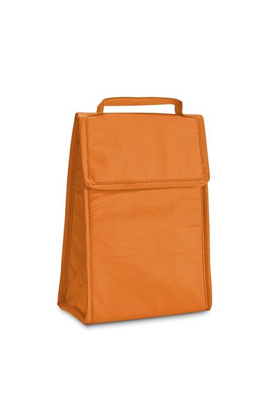 dalimag Folding Insulated Cooler Bag, Non-Woven Material, Orange, 2L, 17 x 26 x 11 cm, Dalimag