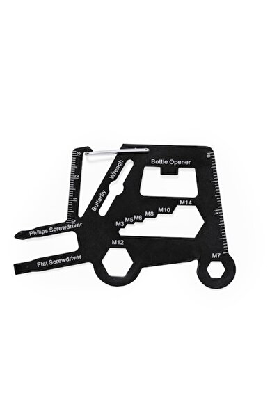 dalimag Truck Tool 14 în 1, Gadget de buzunar multifuncțional pentru pasionaț...