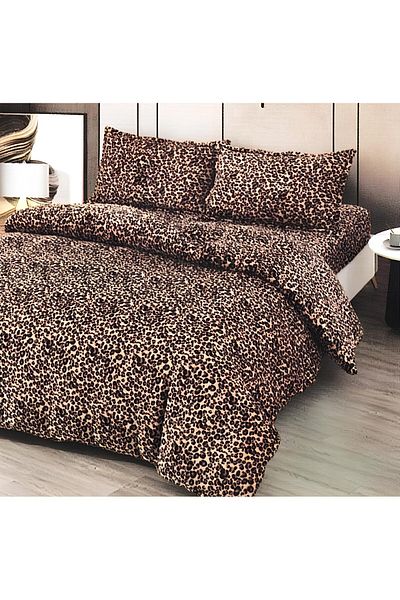 FIONNA.RO Cocolino Fur Blanket and Pillowcase Set - Animal Print