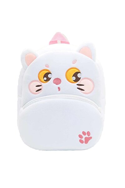 KERNOWSUN Plus Backpack KERNOWSUN, Cat Model, Preschool, Kindergarten, Nursery, White