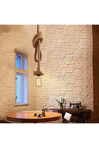 HummerBest Pendant Light - Rustic Rope Chandeliers