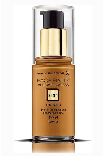 Max Factor Max Factor Foundation with Sunscreen No. 95 Shade Name TAWNY