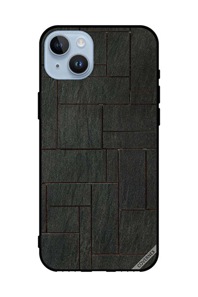Covernex غطاء حماية لهاتف Apple iPhone 14 Plus بنمط جداري من الأحجار