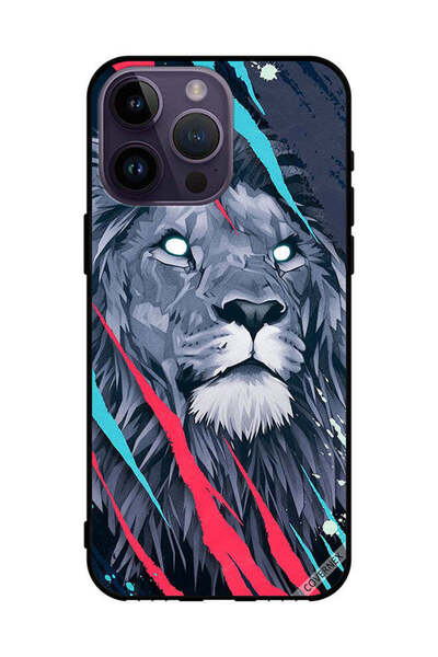 Covernex غطاء حماية لهاتف Apple iPhone 14 Pro Max - فن الأسد الملك