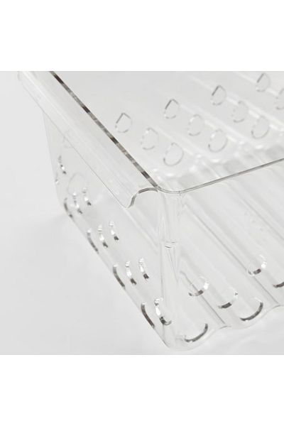 IKEA Storage basket for fridge, transparent, 30x19x14 cm