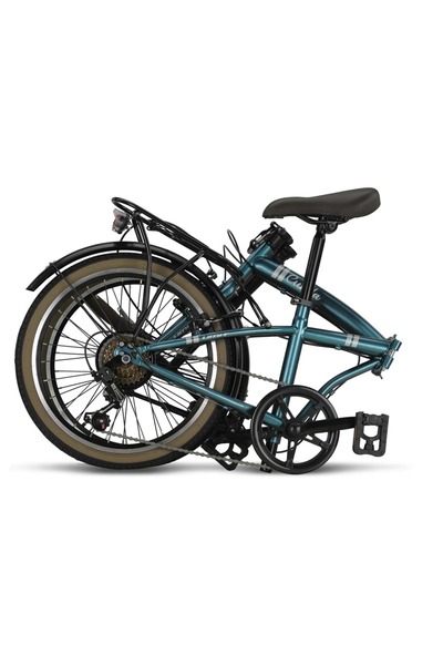 Ümit Ümit Cunda 20 Jant 6V V Turkuaz Gold Katlanır Bisiklet
