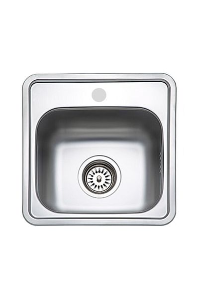 doruq Chiuveta Inox pentru Blat 38x38 Anticalcar