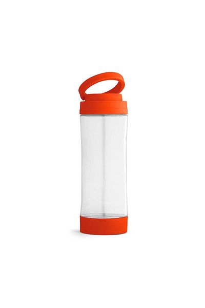 dalimag Sticla Pentru Sport si Camping cu capac filetat din PP, 390 ml, 18cm, Rosu