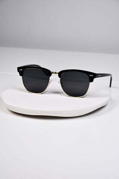 LOOKUP NEW Unisex Women Men Uv400 Protected Square Master Metal Classic Model Hinged Sunglasses