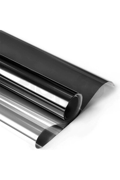 GLV %15 Siyah Koyu Ton Cam Filmi (50 cm x 2 metre) Ev Araba Cam Balkon