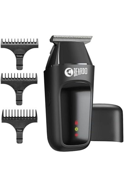 BEARDO Apex Go Trimmer for Men - 80-Min Run Time - Powerful 5500 RPM motor - Compact Travel-Friendly