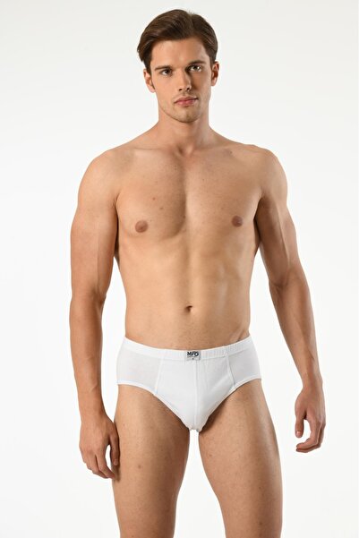 Mfö Life İç Giyim 10 штук (економічний пакет) Чоловічі великі розміри бавовняні труси-сліпи 100% бавовна