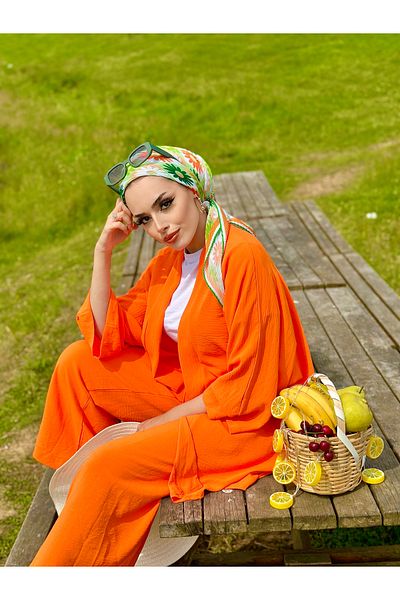 BUTİK SEPETİN Ayrobin Kimono Set