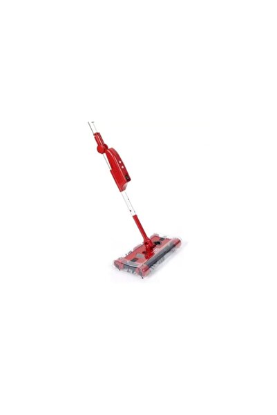 stuffix Swivel Sweeper G6 Electric Rotating Broom with Rechargeable Battery, Red