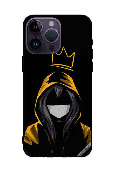 Covernex غطاء حماية لهاتف Apple iPhone 14 Pro Max - فن فتاة الملكة