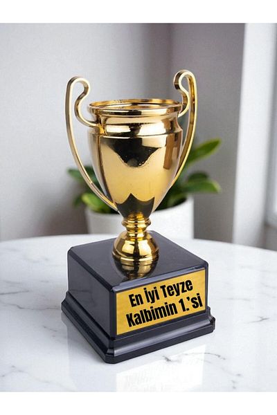 lili hediyelik To Aunt Birthday Gift Award Championship Trophy Custom