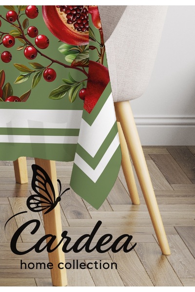 Cardea Home Collection Față de masă cu imprimare digitală de producție specială cu model de rodie