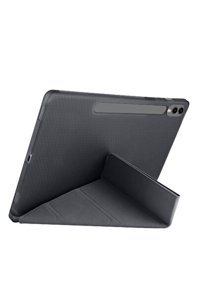 redmud teknoloji Samsung Galaxy Tab S10 Fe+ Plus 13.1 Inch (X620 X626)Compatible Triangle Stand Tablet Case with Pen Compartment