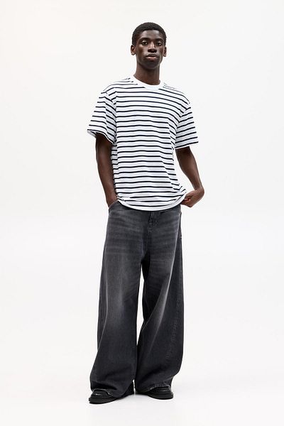 Pull & Bear Striped short sleeve T-shirt
