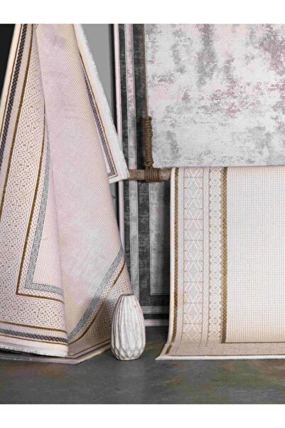 Vivaldi Elit 1036 Krem Serisi Akrilik Salon Oturma Yatak Odası Halısı