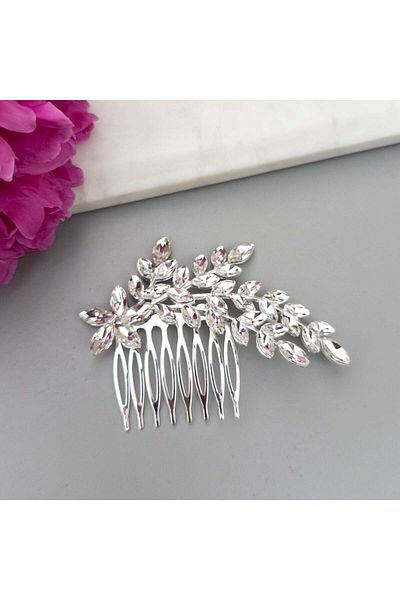 MOONGLOW ACCESSORIES Silver hair accessory
