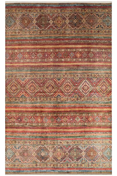 RugChef ANTIQUE Kolay kullanımlı Kaymaz Karabağ ve Antik Desenlere Sahip Yıka...
