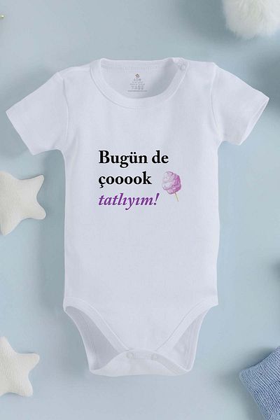 bebek perisi Organic 100% Cotton Baby Body
