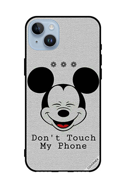 Covernex غطاء حماية لهاتف Apple iPhone 14 Plus - لا تلمس هاتفي ميكي