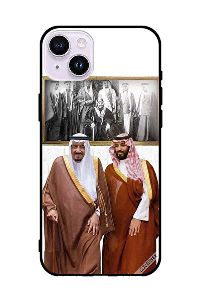 Covernex غطاء حماية لهاتف آيفون 14 من آبل الملك سلمان وولي العهد يتحدثان أثنا...