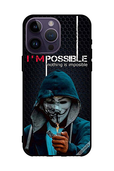 Covernex غطاء حماية لهاتف Apple iPhone 14 Pro Max أنا ممكن، لا شيء مستحيل