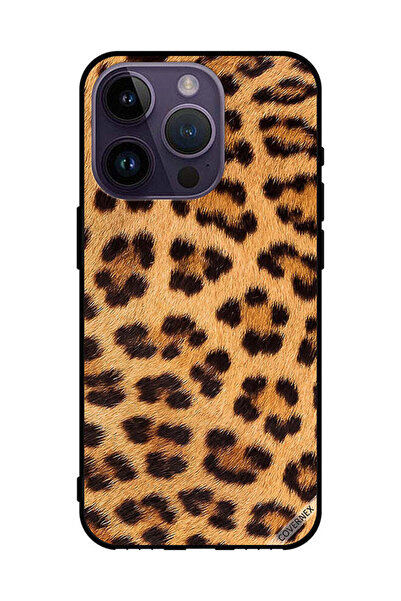 Covernex غطاء حماية لهاتف Apple iPhone 14 Pro بنمط جلد النمر