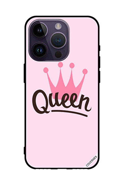 Covernex غطاء حماية لهاتف Apple iPhone 14 Pro - فن فتاة الملكة