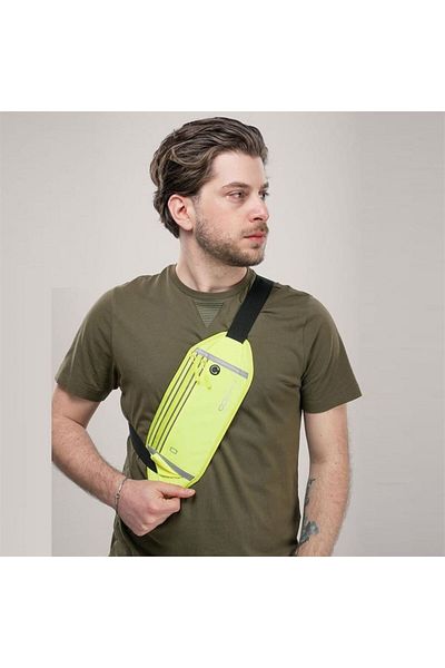 ÇÇS Ççs 17712 Waist Bag Polyester Sport Waist Bag Yellow