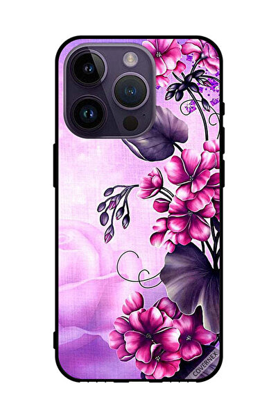 Covernex غطاء حماية لهاتف Apple iPhone 14 Pro - فن الزهور