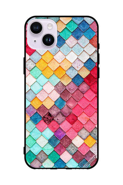 Covernex غطاء حماية لهاتف Apple iPhone 14 بنمط مربع الشكل الماسي