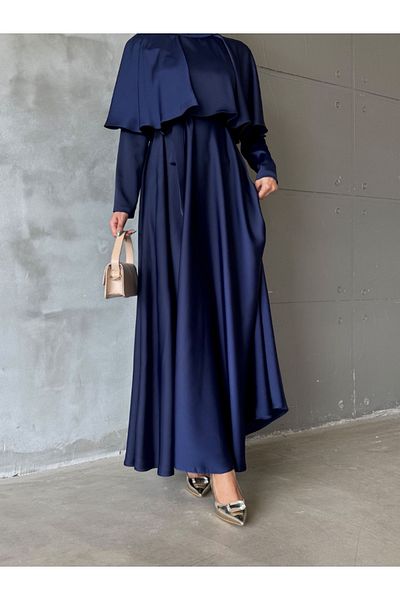 ENSA TESETTUR Βραδινό φόρεμα Beril Navy Blue