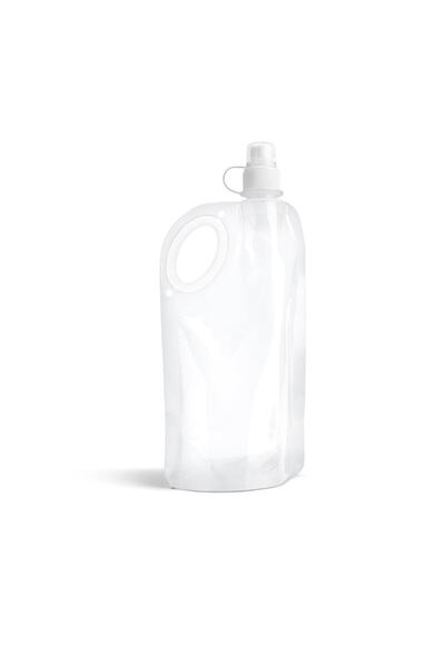 dalimag Foldable Bottle for Sports and Camping with 3 Layers and Lid, 770 ml, White, Dalimag
