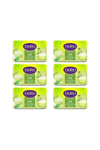 Duru Shower Soap Fresh Sensation Lime Single 150 Gr 6 Pieces