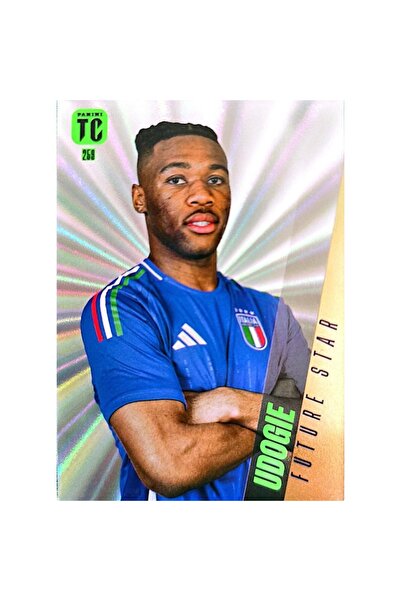 Panini بطاقة لاعب كرة القدم من الفئة الأولى من نجم المستقبل Udogie