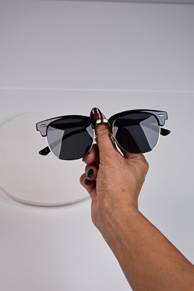 LOOKUP NEW Unisex Women Men Uv400 Protected Square Master Metal Classic Model Hinged Sunglasses