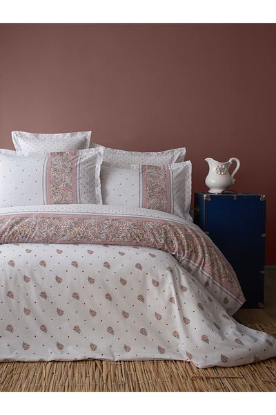 BED LİNE Senses Alessi Complete Set Terracotta Single